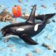 Children's Toys Solid Realistic Ocean Animal Models: Blue Whale, Great White Shark, Orca, Beluga Whale, Humpback Whale, Gray Whale Figurines