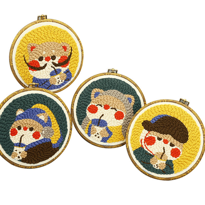 戳戳乐新手必备：4股毛线+35号绣针，开启你的手工编织之旅✨