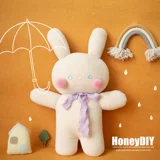 Кролик, кукла для сна для влюбленных, DIY, с медвежатами, с вышивкой, год кролика, подарок на день рождения