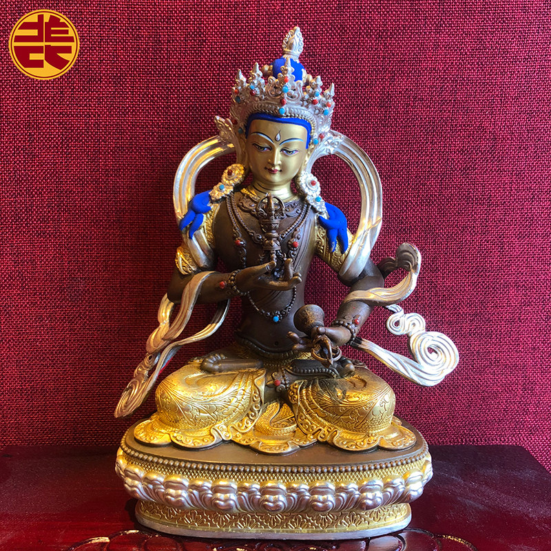 Jimei Red lotus 7 inch Vajrasattva Repentance sin barrier Purity Tantric ornament The king of the destruction of sin to do business