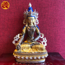 Jimei red lotus 7 inch Jizo Bodhisattva family house Yongan asked for more holy because he died first and ascended to Heaven Tantric