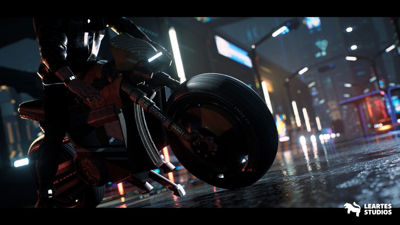 图片[4]-UE4虚幻5赛博朋克角色科幻城市高铁汽车场景 Cyberpunk Gigapack-cg男孩