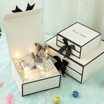 ins Wind gift box gift box box gift box empty box large net red creative lipstick birthday gift box