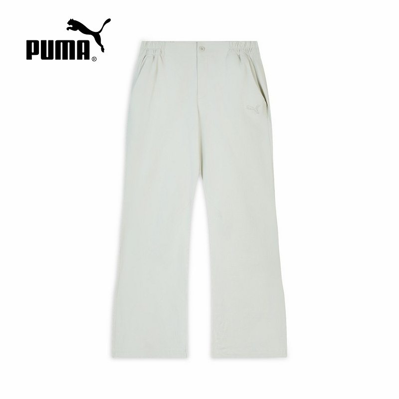 Puma Powerpuff Girls Collaboration Summer Women's Loose Sports Casual Woven Long Pants 637474-82 Puma Powerpuff Girls Collaboration Summer Women's Loose Sports Casual Woven Long Pants 637474-82
