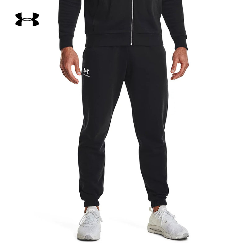 Ua under Armour Knitted Pants Essential Men's Fleece Jogging Training Sports Pants 1373882-001