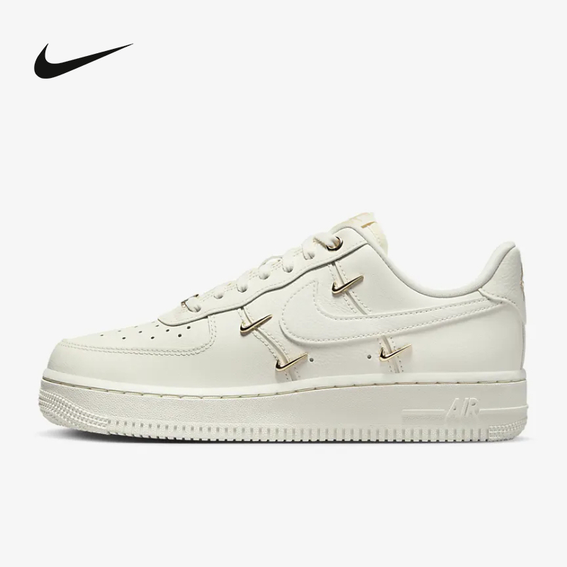 Nike Air Force 1 Platinum Four Hook Low-Top Women's Air Force One Sneakers Fv3654-111