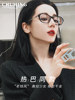 Dilraba Style Polygonal Glasses for Nearsightedness, Customizable Prescription, Women's No-Makeup Look, High-End Eyewear Frame
