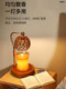 Light Luxury ins Scented Wax Melting Lamp, Flameless Aroma Diffuser, Bedside Table Lamp, Bedroom Timer Dimming Night Light, Gift Item