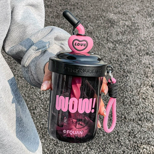Hello Kitty, высококачественная трубочка со стаканом, летняя палочка для смешивания для школьников и студентов