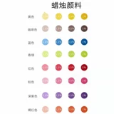 Аромотерапия, пигментированная концентрированная свеча