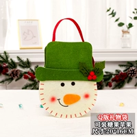 Q Версия подарочной сумки снеговика