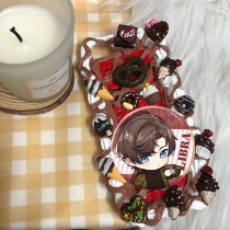 milu original custom cream gum bar Ache Shell Valley Beauty Decorate cell phone shell