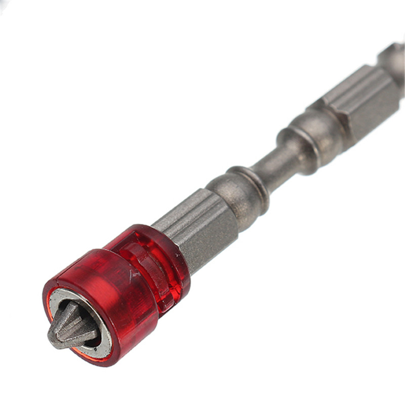 Упаковка угол 5pcs s2 alloy ph2 phillips single head magnetic screwdriver