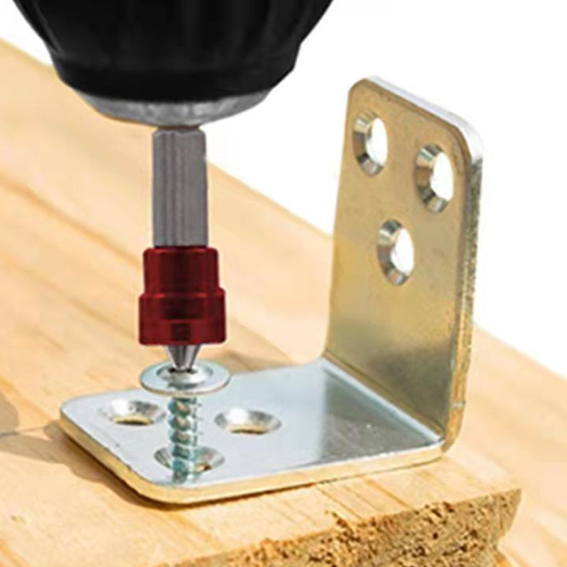 Упаковка угол 5pcs s2 alloy ph2 phillips single head magnetic screwdriver