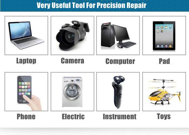 Упаковка угол precision screwdriver set 25 in 1 magnetic bits kit phillips Other