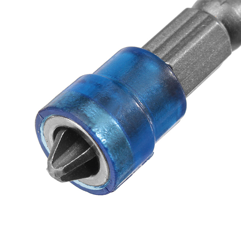 Упаковка угол 5pcs s2 alloy ph2 phillips single head magnetic screwdriver