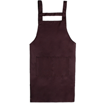 Apron women fashion overalls men canvas beautiful home kitchen coffee milk tea nail shop custom LOGO printing