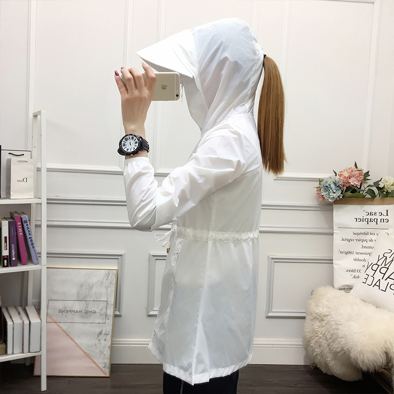 Outdoor skin clothes for long sun protection and breathable ultra-thin summer sunscreen ride professional sunscreen clothes