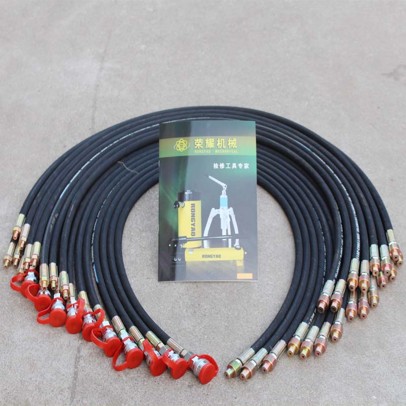 Hydraulic hose quick connector M16*1 5 thread M22*1 5 ZG3 8 ultra-high pressure oil pipe male and female connector