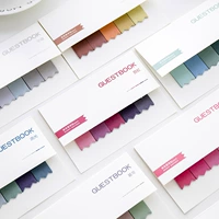 Tiann 5 Store Gradient Message Notes n Times Post Guest Book Series Удобные наклейки подписали эту бумагу