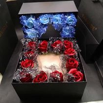 Internet celebrity rose gift box high-end gift box high-looking Chinese Valentines Day 520 holiday gift romantic various jewelry boxes