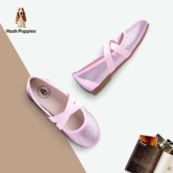Hush Puppies 暇步士 18年春季新款 公主鞋 绑带鞋 天猫优惠券折后￥119包邮（￥179-60）31~37码3色可选