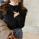 Tang Shi fungus bottoming shirt for women early autumn 2025 new style half turtleneck top layered with inner small shirt for women VB