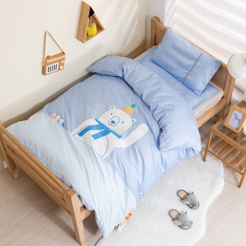A class kindergarten quilt three pieces of bed sheets for baby nap baby bedding six pieces of kindergarten boy 3