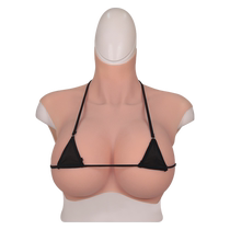 Yirong new product extra large size cross-dressing silicone prosthetic breasts fake breasts cos mens fake breasts anchor simulated fake breasts