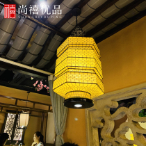 Chinese Imitation Antique Tea House Hotel Hotpot Hotel Lanterns Chandelia Catering Advertising Engineering for Palace Lights Inprint Day-style