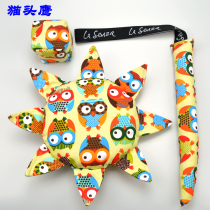 Child Sharpack Kindergarten Soft Frisbee Toddler Safe handmade fabric with tail fun flying saucer Three sets of toys