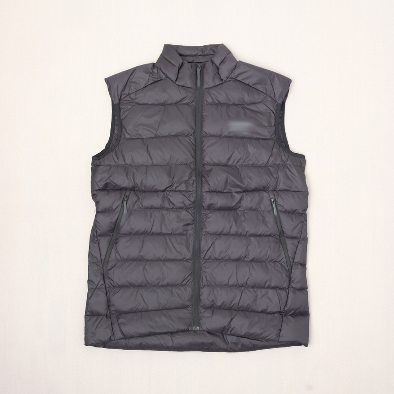 26Th Winter Warm and Cold-Resistant Stand Collar Zipper down Vest Goose down Windproof Exquisite Embroidery Vest 0901 26Th Winter Warm and Cold-Resistant Stand Collar Zipper down Vest Goose down Windproof Exquisite Embroidery Vest 0901