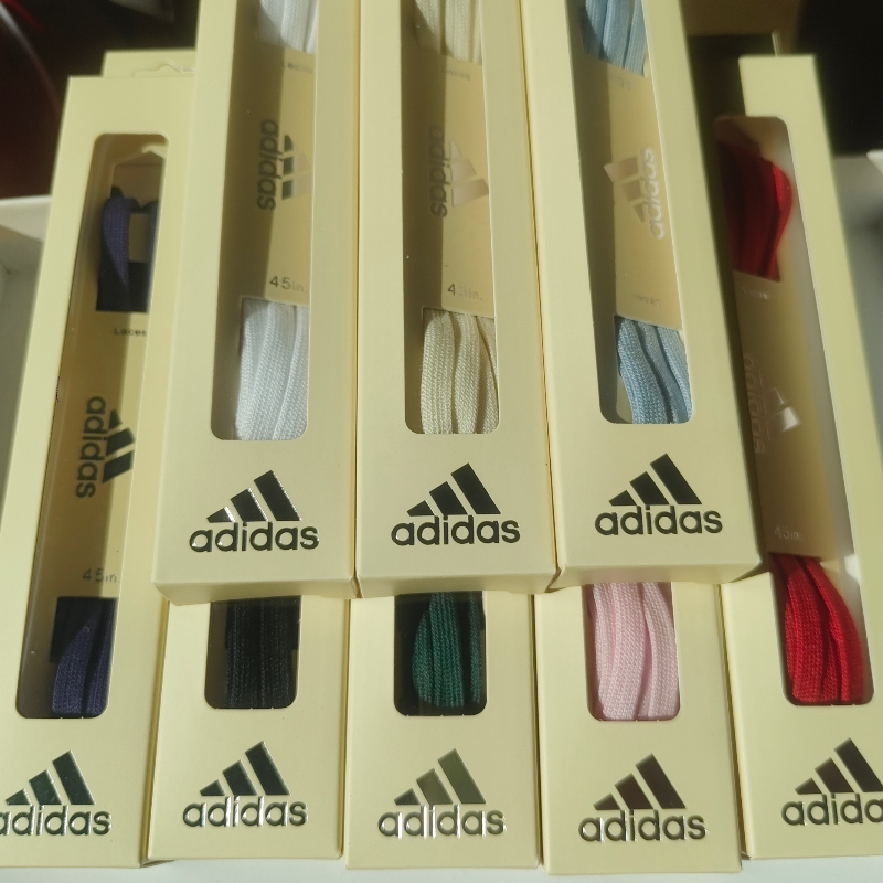 Suitable for Adidas Samba Training Shoes Shoelaces, Samba Shell Toe Sneakers, Double-Layer Adidas Flat Shoelaces