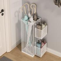Umbrella storage rack household doorway umbrella artifact large-capacity umbrella rack umbrella bucket commercial drain storage tube storage rack
