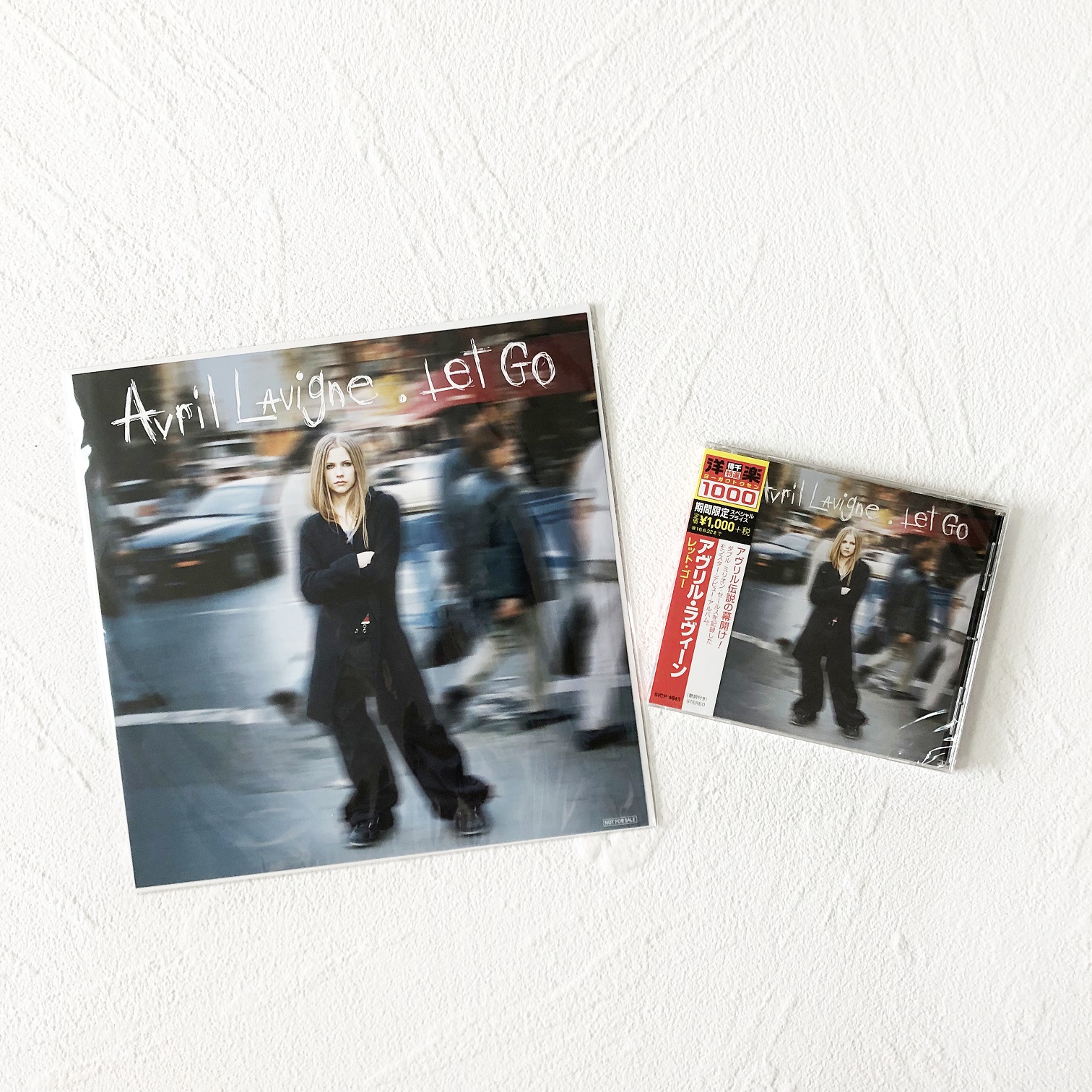 Spot AVRIL LAVIGNNE Let Go CD Day A big card