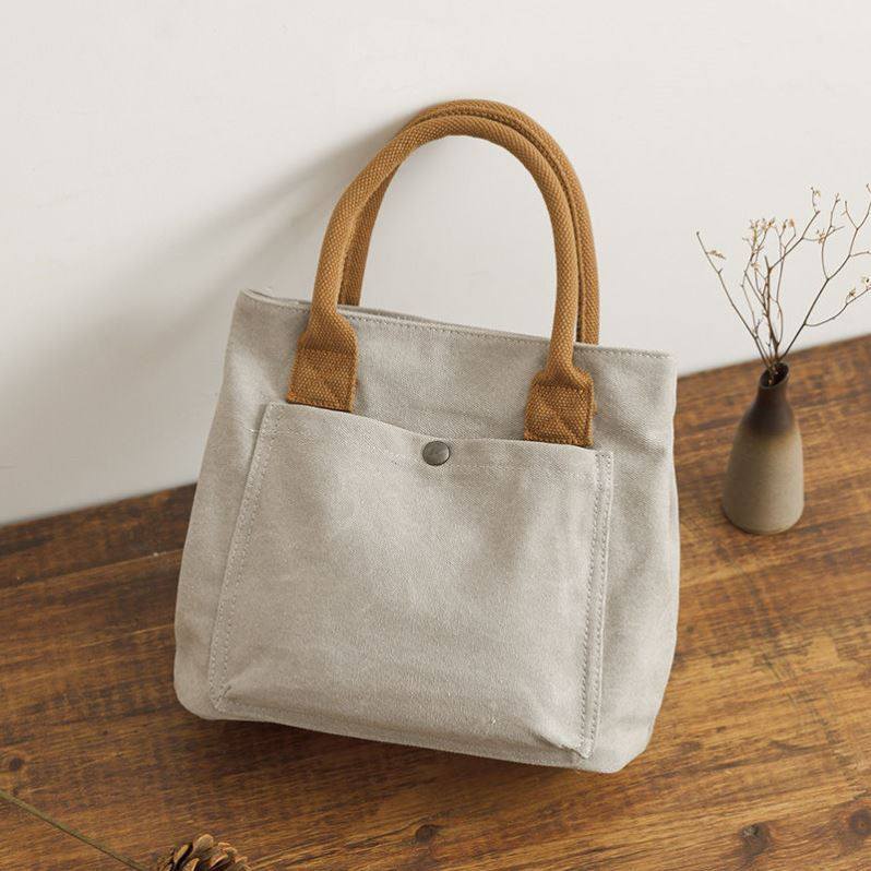 2021 new office worker handbag net red sails cloth bag work to work special women's style cloth bag cloth art small cloth bag