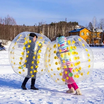 Manufacturer direct marketing inflatable touch ball outdoor bump ball children touch ball snowball leash polo ball roller ball water toy