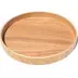 Màu sắc bằng gỗ khay trà khay đựng nước đĩa ăn đĩa đĩa gỗ phong cách châu Âu - Tấm