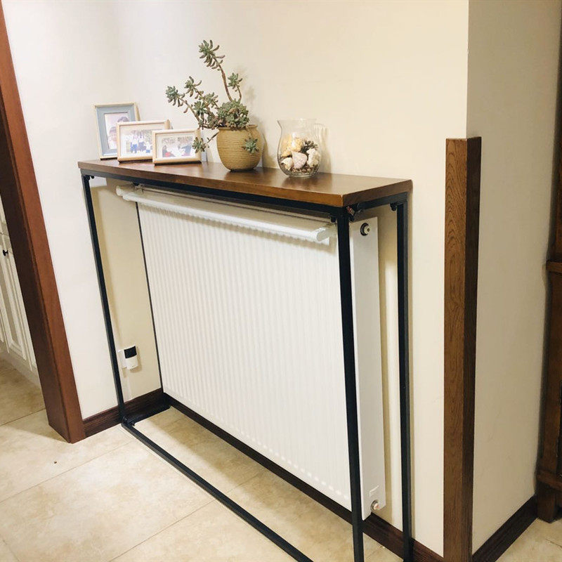 Heating Sheet Shelter Desk Table Decoration Heating Sheet Table End View Table Close To Wall Narrow Pendulum Table Solid Wood Genguan Slender Strip Table
