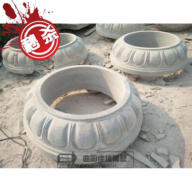 Ancient building columns Piers Stone Carved Hollow Columns Cornerstone Columns Top Stone Guard Post Studs Studs Studs Wooden Pillars Base Lotus J Columns