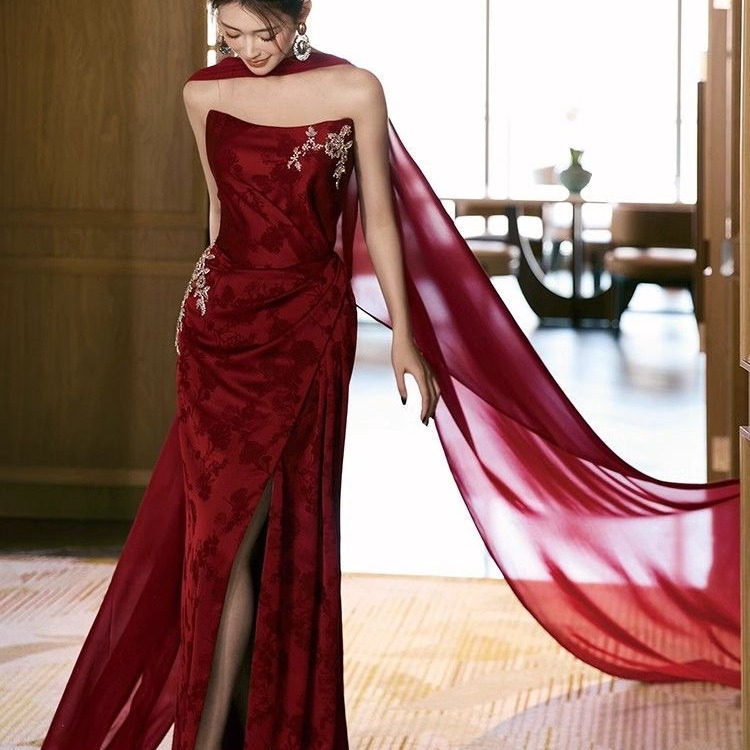 chinoiserie bridesmaid dresses MASON'S DAUGHTER