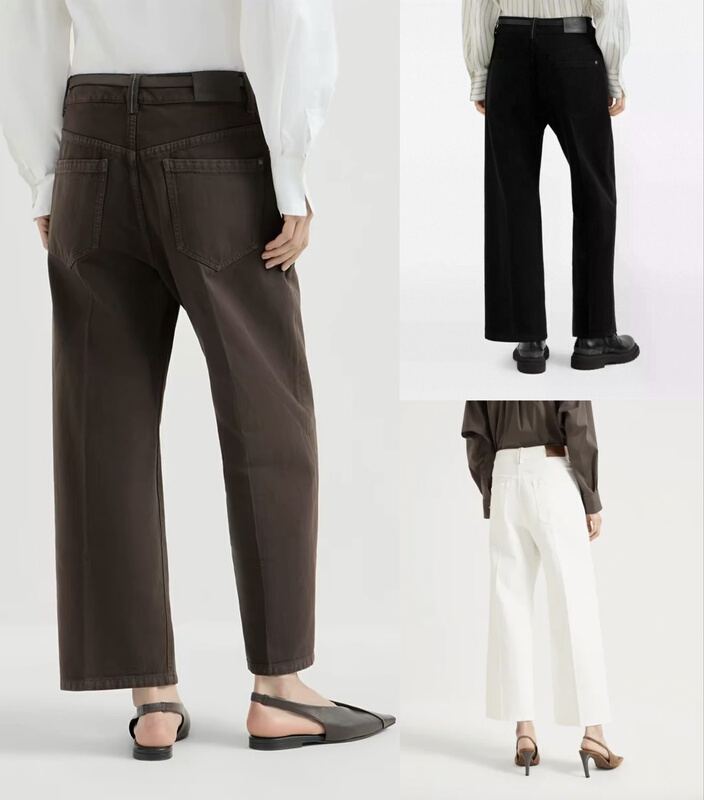 【Dream Pants】B.C Series Classic Italian Style Outfit Autumn New High-Waisted Straight Casual Pants