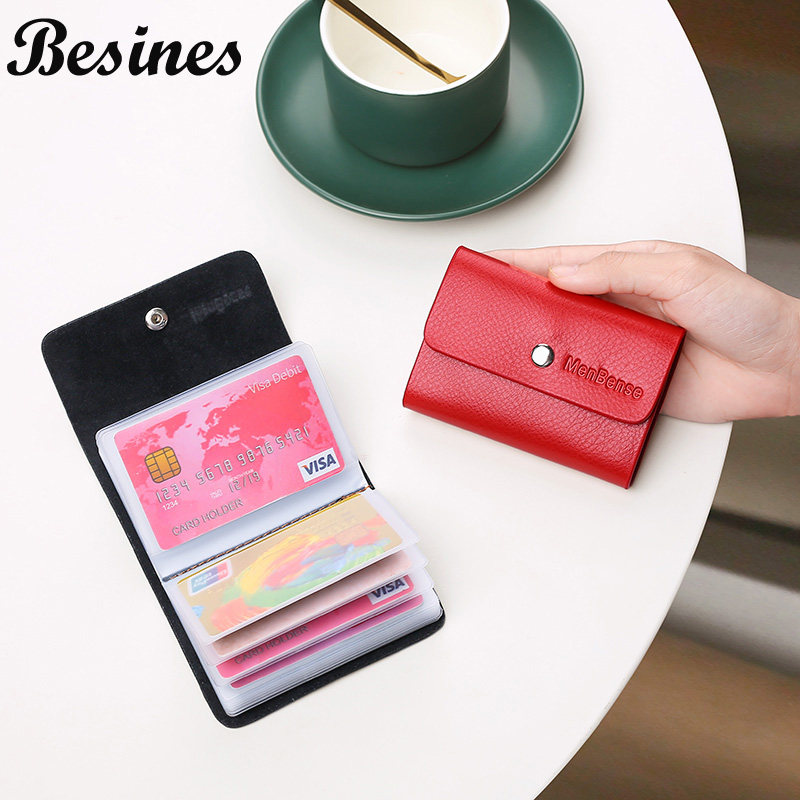 Ladies in style small fresh business card package delicate multi-function ID card card card card card