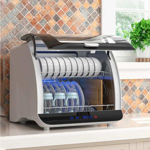 宝厨好太太 Дезинфекционные шкафы, домашняя маленькая настольная кухня из нержавеющей стали Ультрафиолетовая высокотемпературная дезинфекция, двухзвездочные шкафы, двухзвездочные