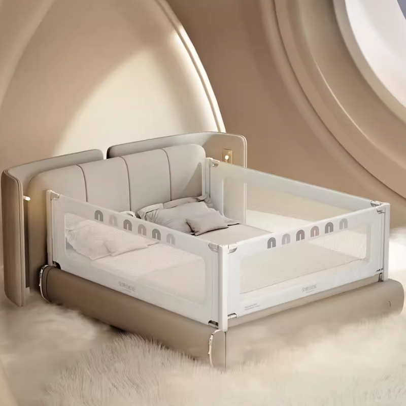 贝易守护家一体床围栏宝宝防摔防护栏床边婴儿防护围栏床上免打孔