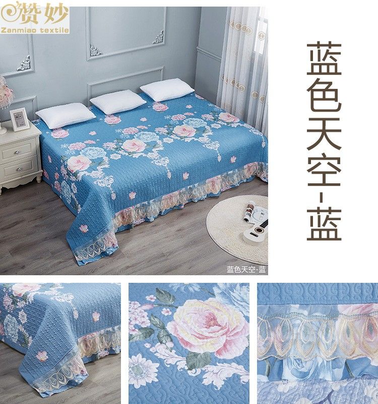 Khăn trải giường bằng vải cotton một mảnh tatami chăn bông vào mùa đông - Trải giường