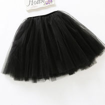 Girl Short Skirt Half Body Dress Spring Summer Autumn Winter Children Princess Dresses Big Boy Mesh Yarn Dancing Skirt Baby Fluffy Skirt