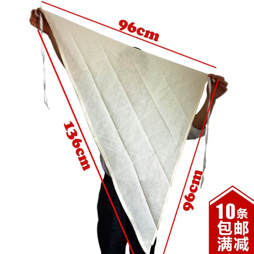 Хлопковый большой шарф, дорожная эластичная повязка для школьников