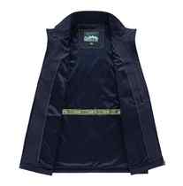 Four seasons multi-pocket stand-up collar overalls vest volunteer vest printing travel photography advertising workwear printing