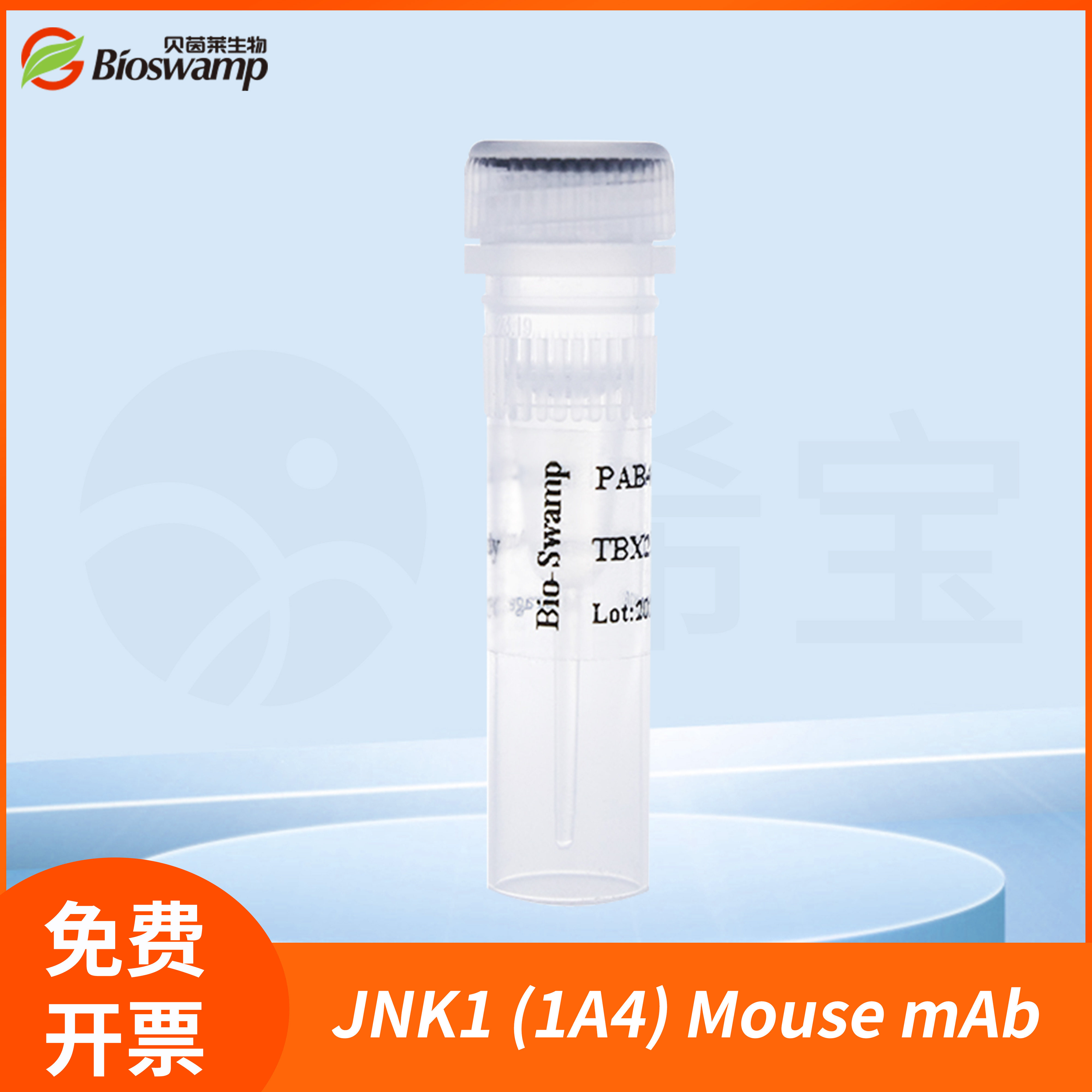 Bioswamp/贝茵莱生物MAPK8 Mouse单克隆抗体JNK1 (1A4) Mouse mAb